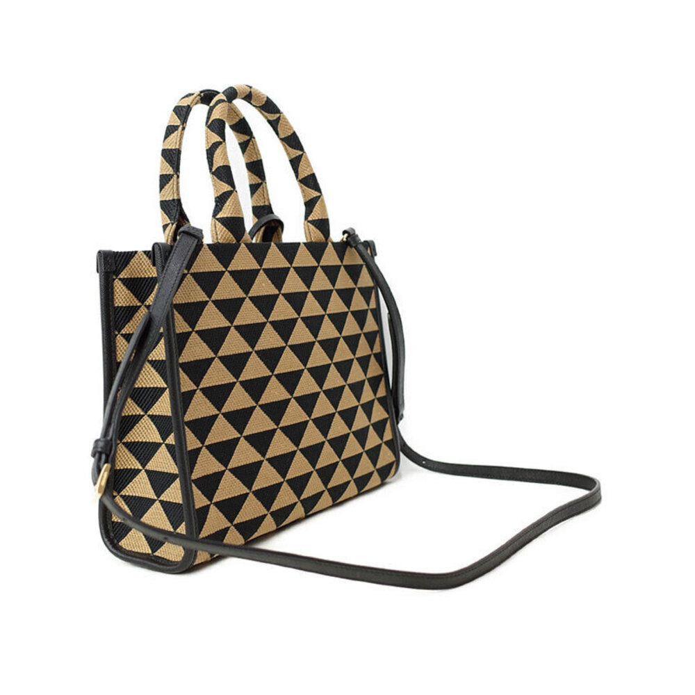 Prada Handbag Jacquard Symbol Bag